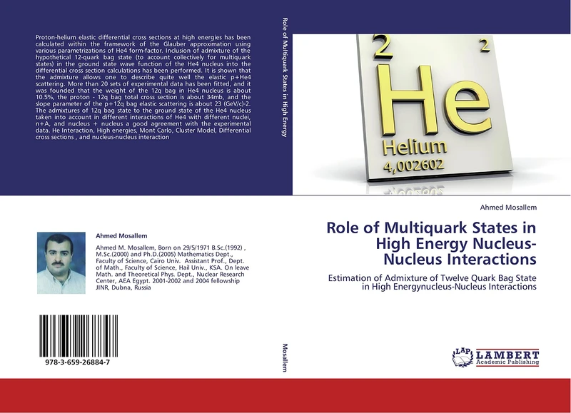 Role of Multiquark States in High Energy Nucleus-Nucleus Interactions: Estimation of Admixture of Twelve Quark Bag State in High Energynucleus-Nucleus Interactions - Image 1