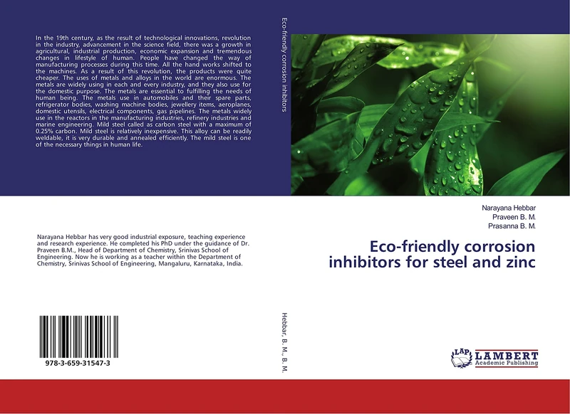 Eco-friendly corrosion inhibitors for steel and zinc - Image 1