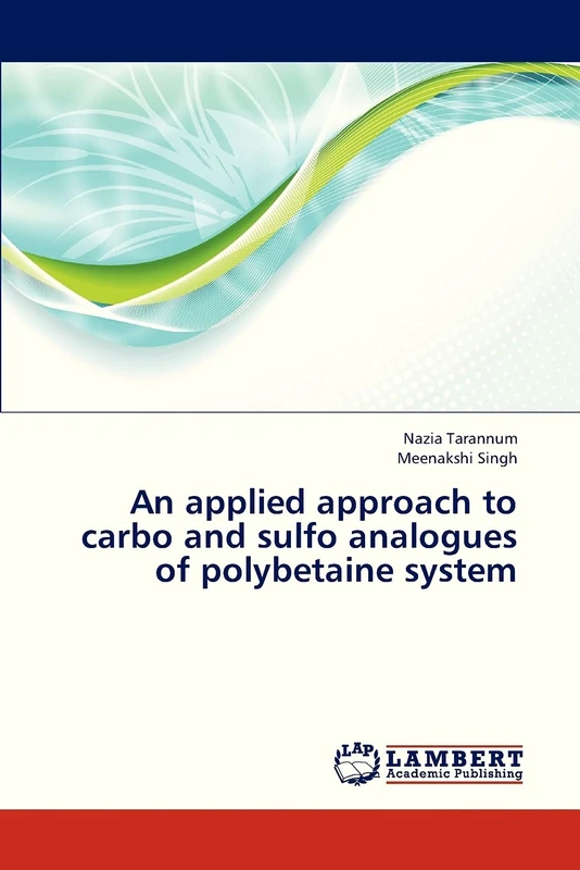 An applied approach to carbo and sulfo analogues of polybetaine system - Image 1