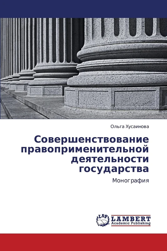 Sovershenstvovanie pravoprimenitel'noy deyatel'nosti gosudarstva: Monografiya