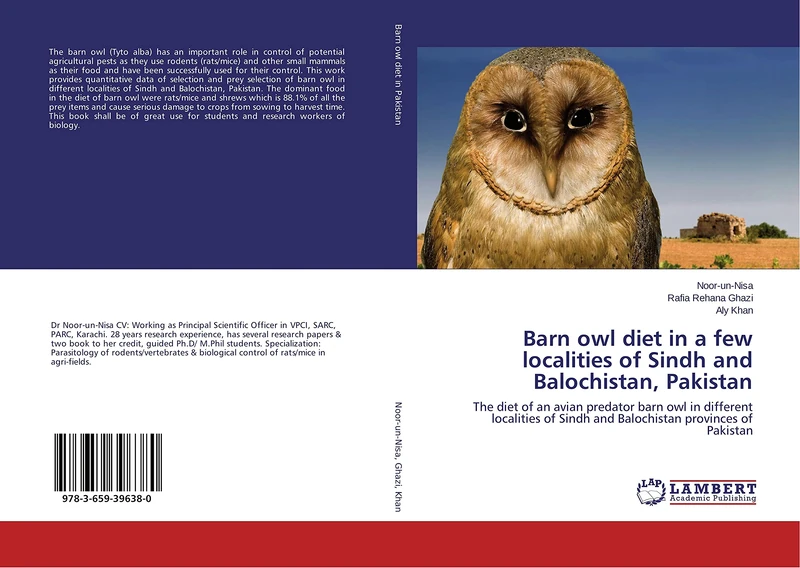 Barn owl diet in a few localities of Sindh and Balochistan, Pakistan: The diet of an avian predator barn owl in different localities of Sindh and Balochistan provinces of Pakistan - Image 1