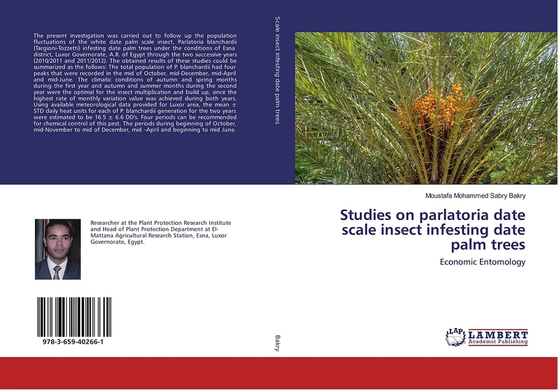Studies on parlatoria date scale insect infesting date palm trees: Economic Entomology
