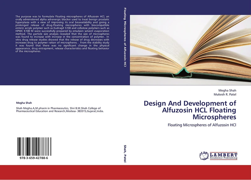 Design And Development of Alfuzosin HCL Floating Microspheres: Floating Microspheres of Alfuzosin HCl