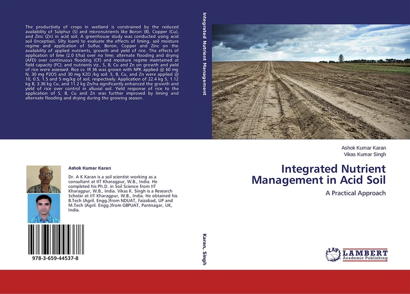 Integrated Nutrient Management in Acid Soil: A Practical Approach