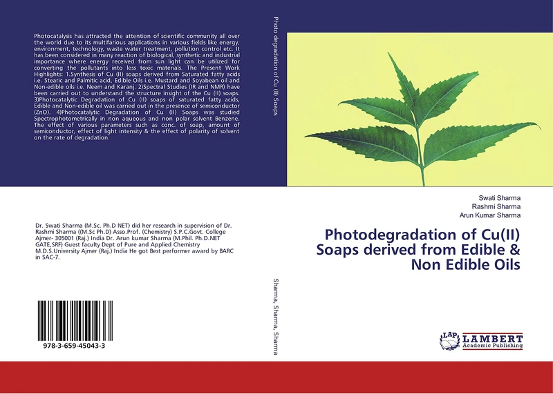 Photodegradation of Cu(II) Soaps derived from Edible & Non Edible Oils