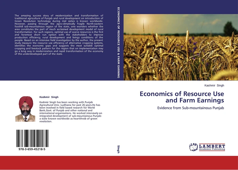 Economics of Resource Use and Farm Earnings: Evidence from Sub-mountainous Punjab