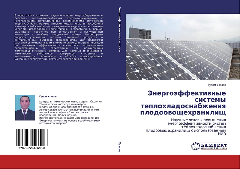 Energoeffektivnye sistemy teplokhladosnabzheniya plodoovoshchekhranilishch: Nauchnye osnowy powysheniq änergoäffektiwnosti sistem teplohladosnabzheniq plodoowoschehranilisch s ispol'zowaniem NIJe