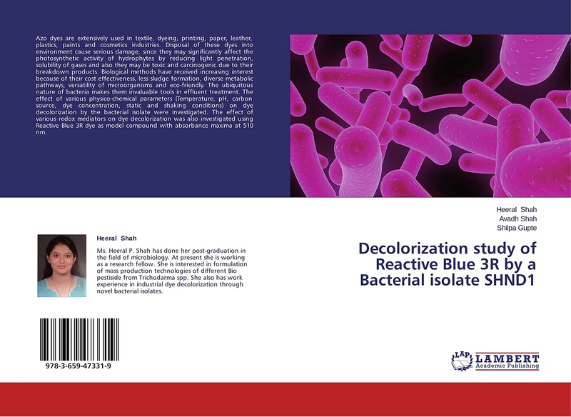 Decolorization study of Reactive Blue 3R by a Bacterial isolate SHND1 - Image 1