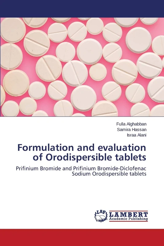 Formulation and evaluation of Orodispersible tablets: Prifinium Bromide and Prifinium Bromide-Diclofenac Sodium Orodispersible tablets