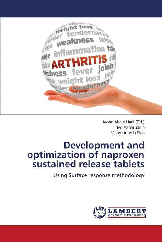Development and optimization of naproxen sustained release tablets: Using Surface response methodology
