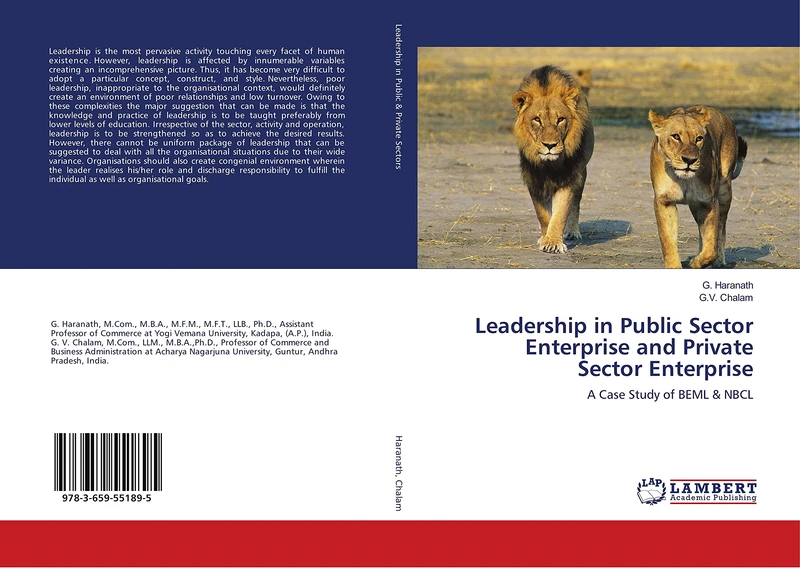 Leadership in Public Sector Enterprise and Private Sector Enterprise: A Case Study of BEML & NBCL