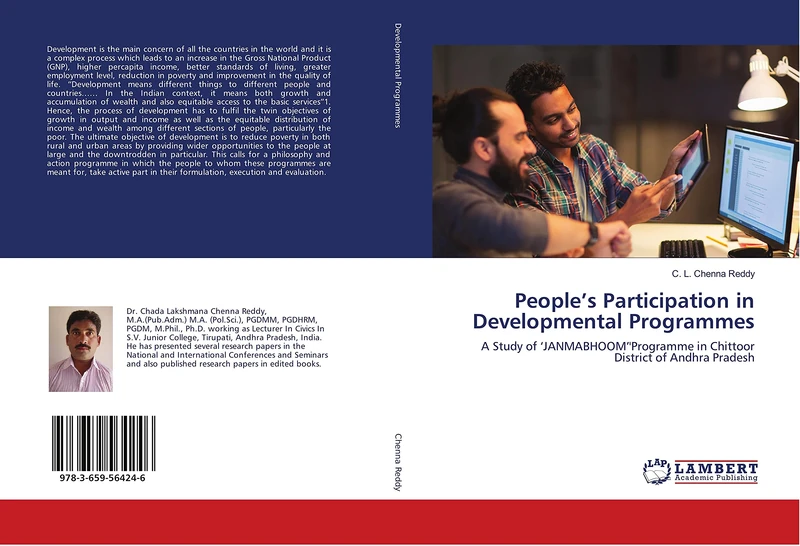 People’s Participation in Developmental Programmes: A Study of ‘JANMABHOOM’'Programme in Chittoor District of Andhra Pradesh