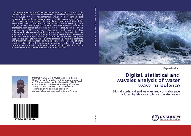 Digital, statistical and wavelet analysis of water wave turbulence: Digital, statistical and wavelet study of turbulence induced by laboratory plunging water waves