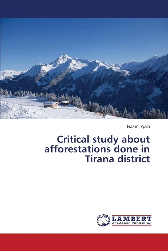Critical study about afforestations done in Tirana district - Image 1