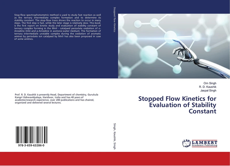 Stopped Flow Kinetics for Evaluation of Stability Constant
