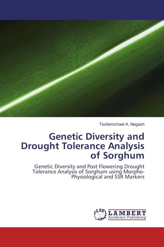 Genetic Diversity and Drought Tolerance Analysis of Sorghum: Genetic Diversity and Post Flowering Drought Tolerance Analysis of Sorghum using Morpho-Physiological and SSR Markers - Image 1