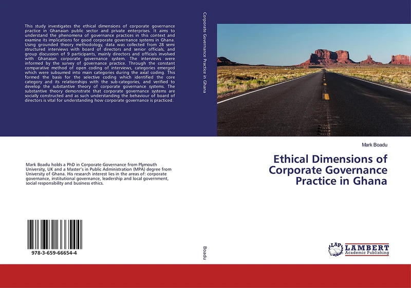Ethical Dimensions of Corporate Governance Practice in Ghana