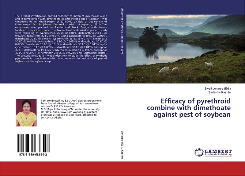 Efficacy of pyrethroid combine with dimethoate against pest of soybean