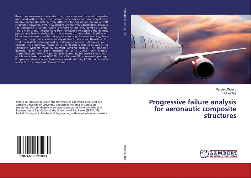 Progressive failure analysis for aeronautic composite structures