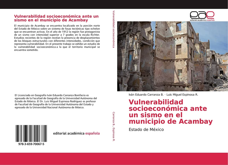 Vulnerabilidad socioeconómica ante un sismo en el municipio de Acambay: Estado de México - Image 1