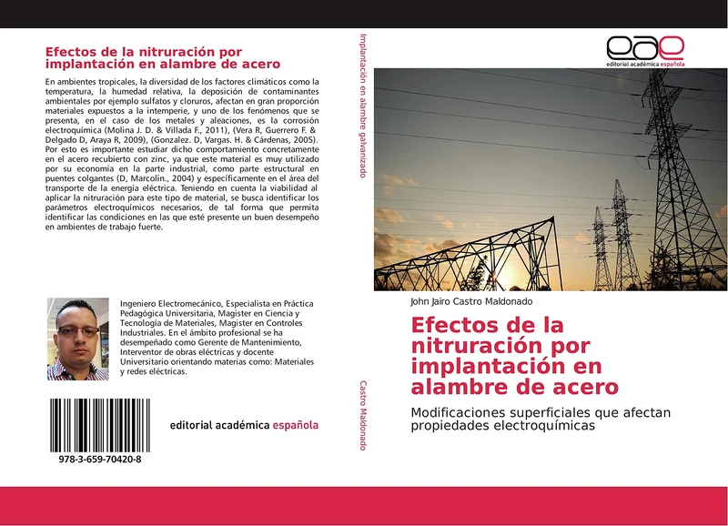Efectos de la nitruración por implantación en alambre de acero: Modificaciones superficiales que afectan propiedades electroquímicas - Image 1