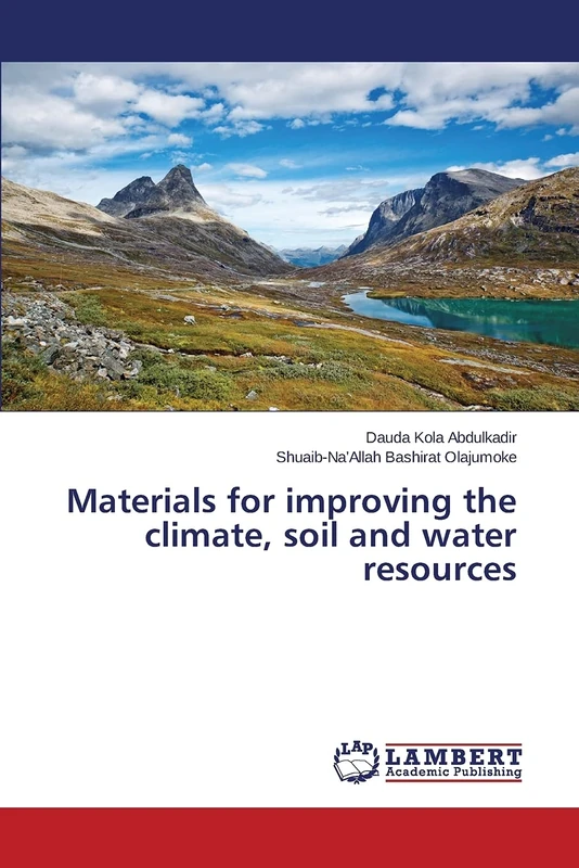 Materials for improving the climate, soil and water resources