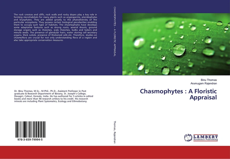 Chasmophytes : A Floristic Appraisal