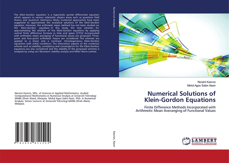 Numerical Solutions of Klein-Gordon Equations: Finite Difference Methods Incorporated with Arithmetic Mean Averanging of Functional Values - Image 1