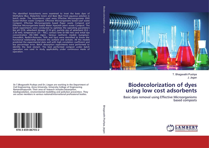 Biodecolorization of dyes using low cost adsorbents: Basic dyes removal using Effective Microorganisms based composts - Image 1