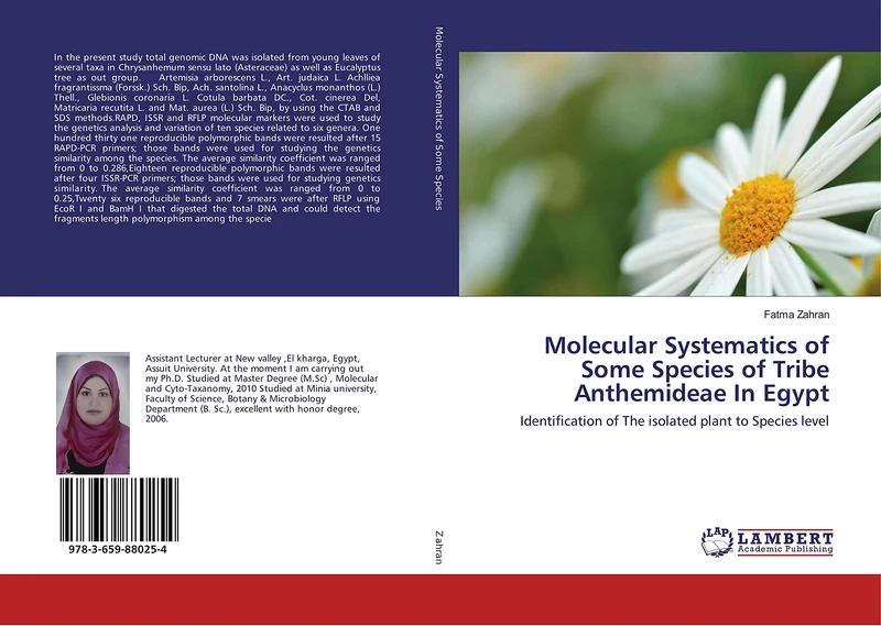 Molecular Systematics of Some Species of Tribe Anthemideae In Egypt: Identification of The isolated plant to Species level