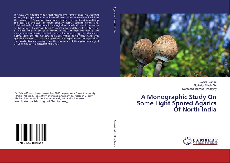 A Monographic Study On Some Light Spored Agarics Of North India