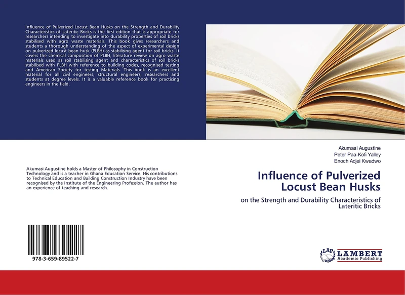 Influence of Pulverized Locust Bean Husks: on the Strength and Durability Characteristics of Lateritic Bricks - Image 1
