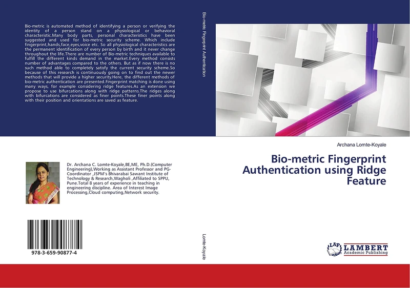 Bio-metric Fingerprint Authentication using Ridge Feature
