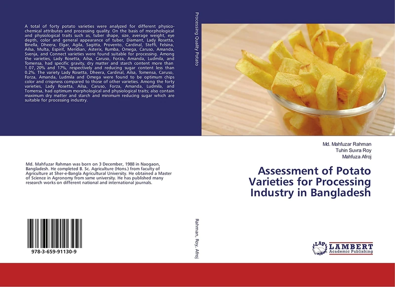 Assessment of Potato Varieties for Processing Industry in Bangladesh