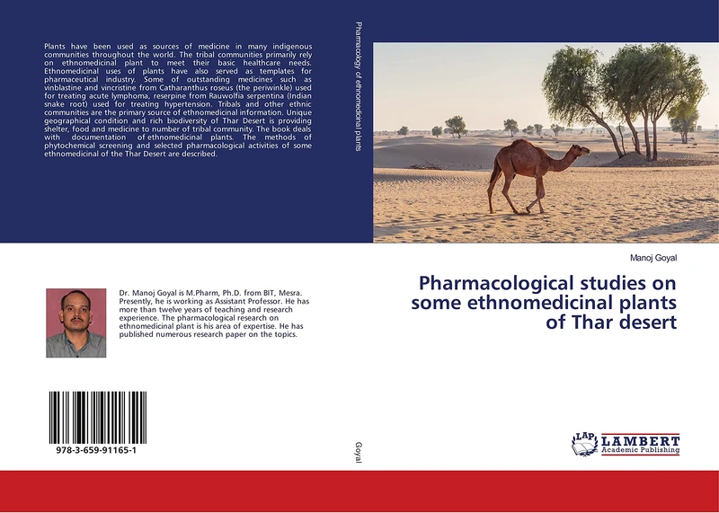 Pharmacological studies on some ethnomedicinal plants of Thar desert