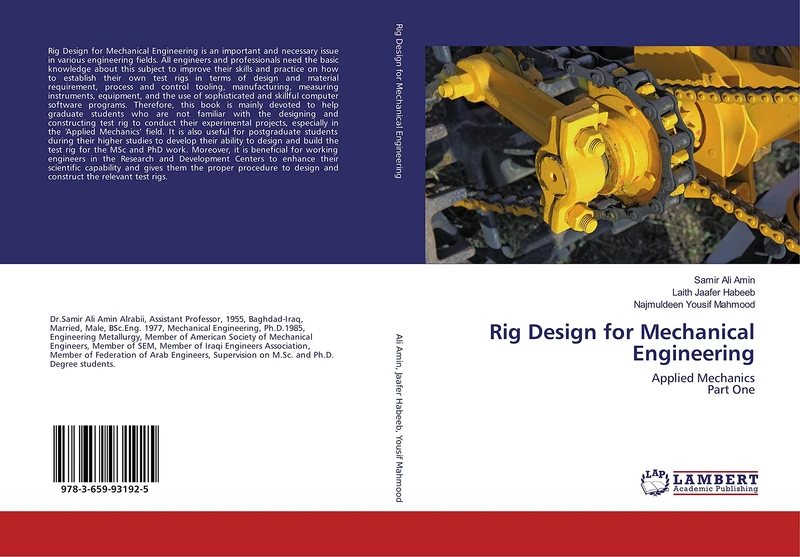 Rig Design for Mechanical Engineering: Applied Mechanics Part One