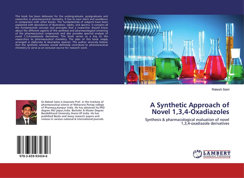 A Synthetic Approach of Novel 1,3,4-Oxadiazoles: Synthesis & pharmacological evaluation of novel 1,3,4-oxadiazole derivatives - Image 1