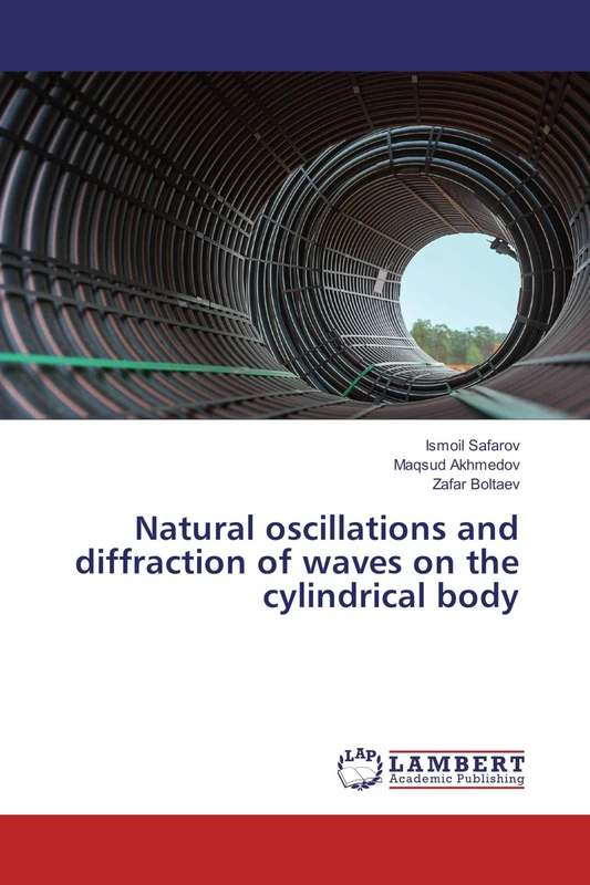 Natural oscillations and diffraction of waves on the cylindrical body