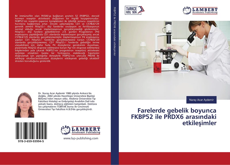 Farelerde gebelik boyunca FKBP52 ile PRDX6 arasındaki etkileşimler - Image 1