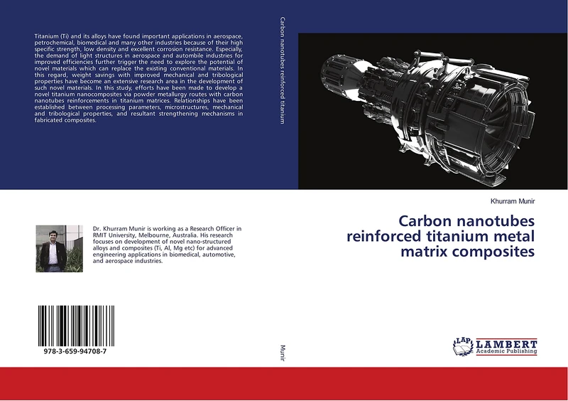 Carbon nanotubes reinforced titanium metal matrix composites