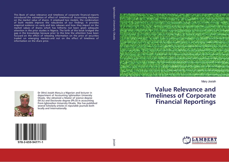 Value Relevance and Timeliness of Corporate Financial Reportings