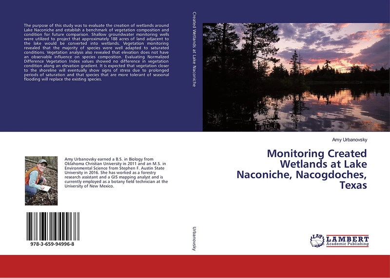 Monitoring Created Wetlands at Lake Naconiche, Nacogdoches, Texas