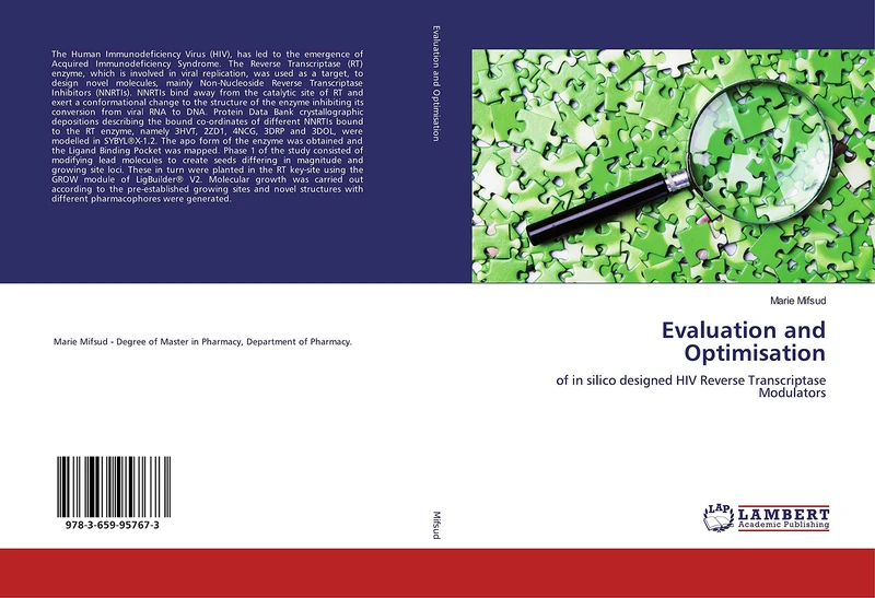 Evaluation and Optimisation: of in silico designed HIV Reverse Transcriptase Modulators