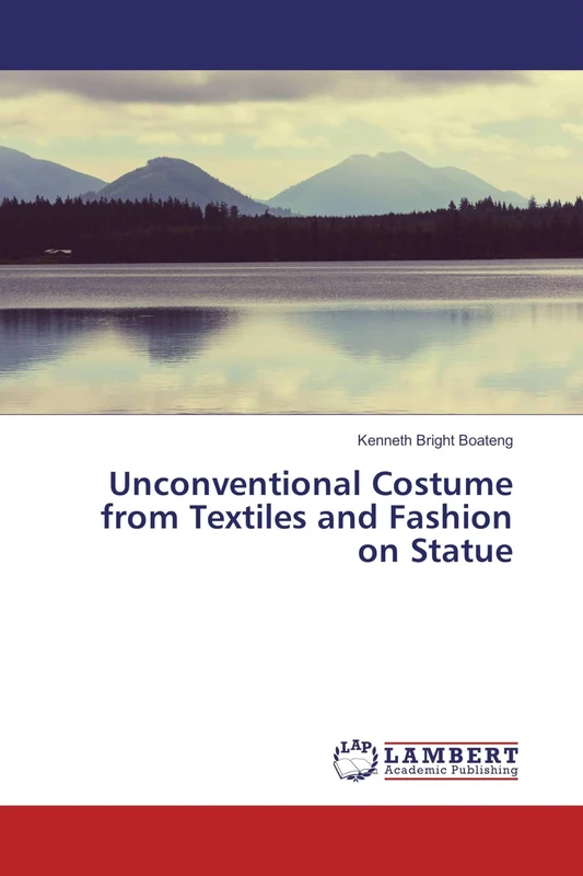 Unconventional Costume from Textiles and Fashion on Statue - Image 1