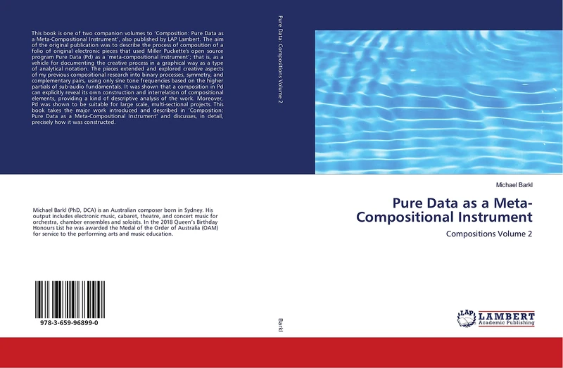 Pure Data as a Meta-Compositional Instrument: Compositions Volume 2