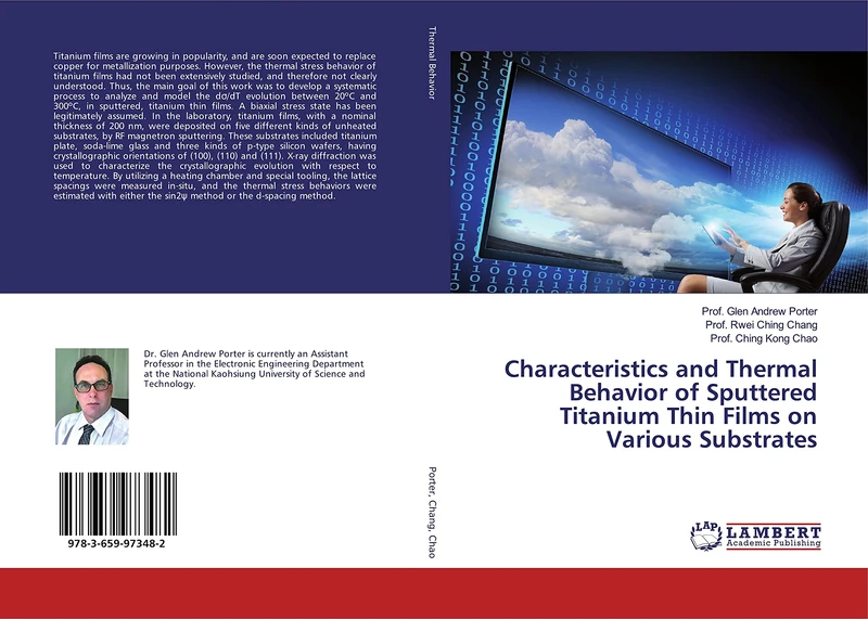 Characteristics and Thermal Behavior of Sputtered Titanium Thin Films on Various Substrates