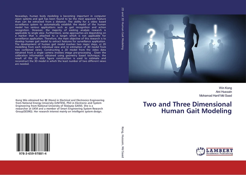 Two and Three Dimensional Human Gait Modeling