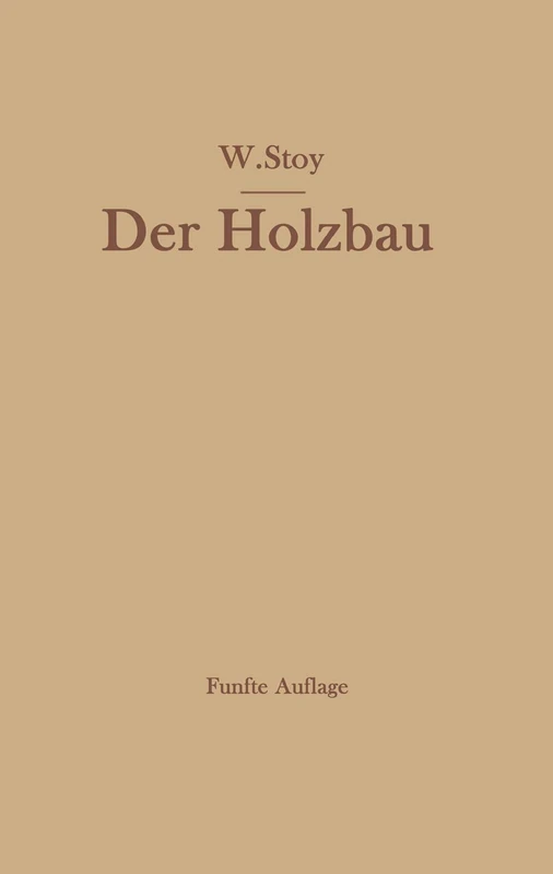 Der Holzbau