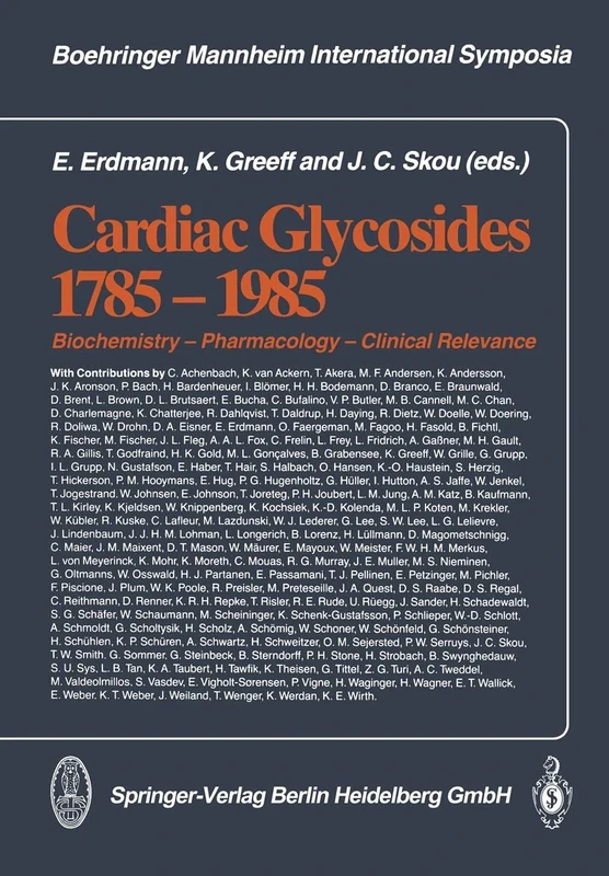 Cardiac Glycosides 1785–1985: Biochemistry ― Pharmacology ― Clinical Relevance - Image 1