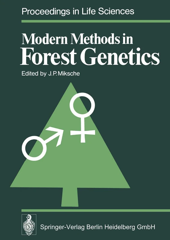 Springer - Modern Methods in Forest Genetics Book